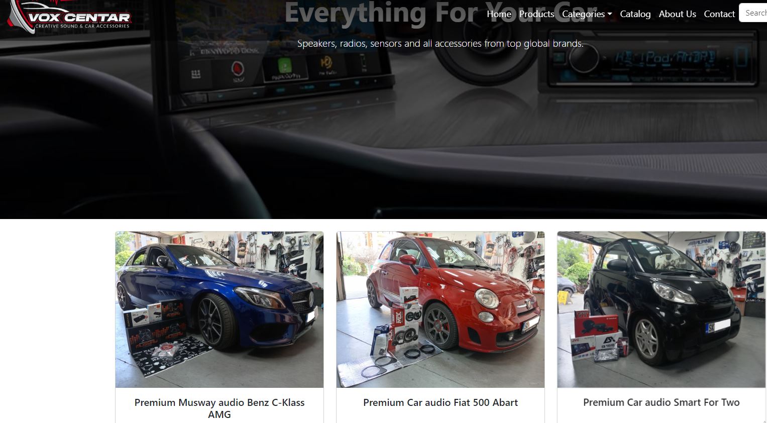 Vox Centar | Automotive Audio & Accessories Online Store supporting image 3